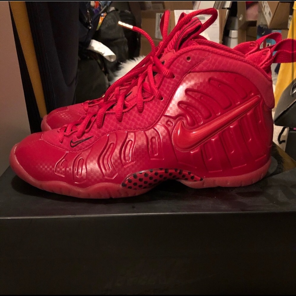Red Nike Foamposites